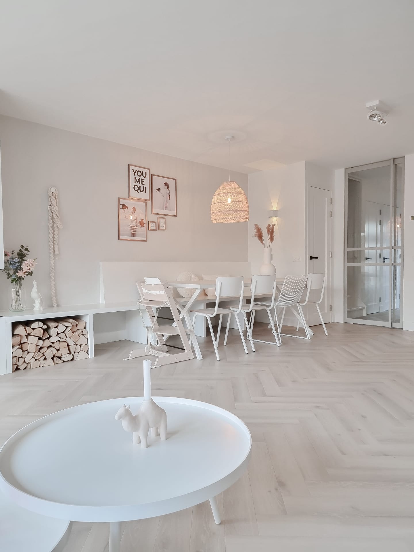 Betonlook tafel Aksel – Rechthoekig
