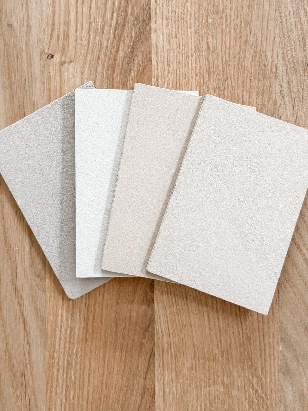 Betonlook kleurstalen collectie